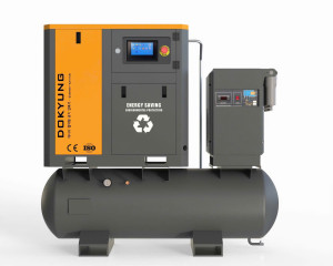 MÁY NÉN KHÍ TRỤC VÍT TÍCH HỢP 4 TRONG 1 – APS-12 BAR, 16 BAR, 20 BAR